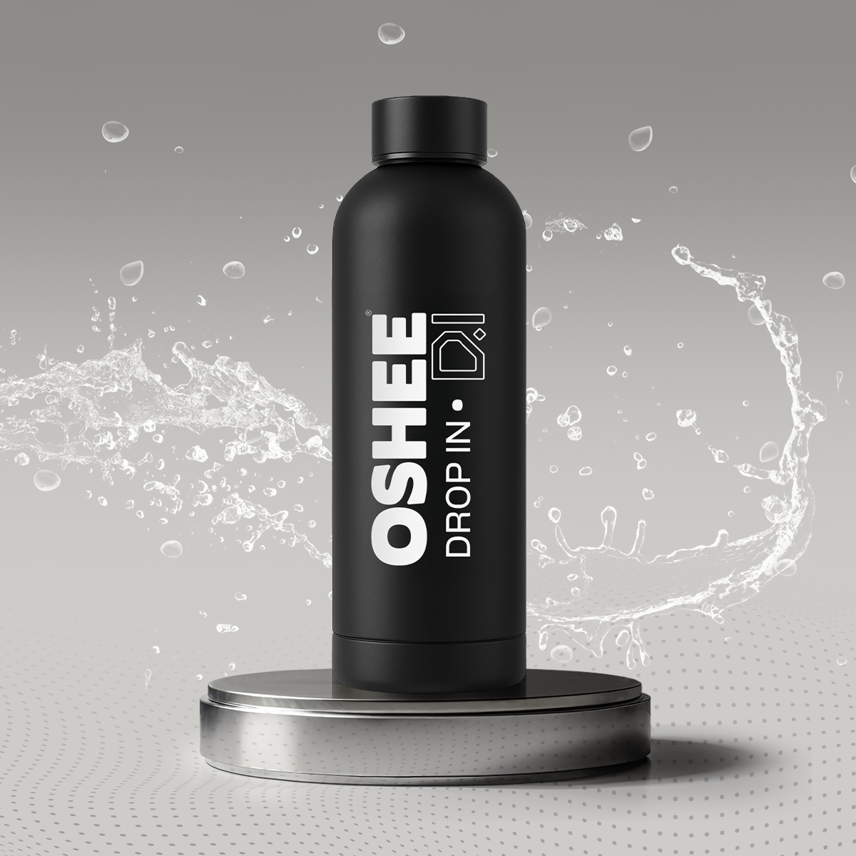 SCHWARZE THERMOSFLASCHE 500 ML